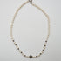 Silver and Faux Pearl Necklace